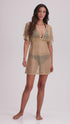 V-NECK DOLMAN SLEEVE TUNIC - ELANUR